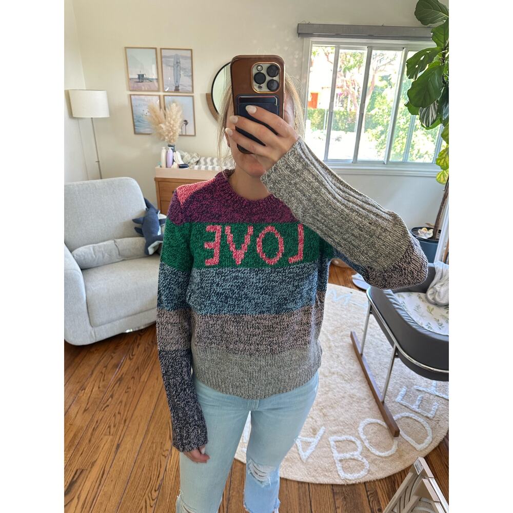 Zadig & Voltaire Cyrka wevs Fushia Cashmere Sweater NWT size M